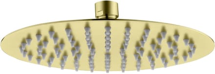 ALONI ronde rainshower – Ø30 cm – geborsteld goud