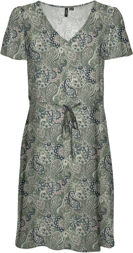 VERO MODA - VMEASY JOY SS SHORT DRESS WVN GA - Dames - Mini jurken