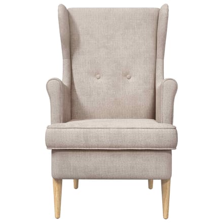 vidaXL - Fauteuil - Beige - ARES