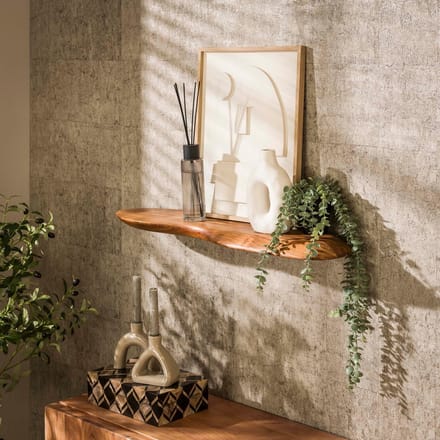 Wandplank Organic Massief Acasia 90cm