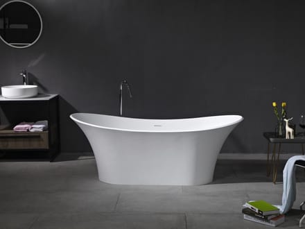 Mawialux vrijstaand bad - 180x180cm - Solid surface - Mat-wit