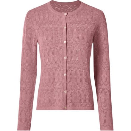 ESMARA Dames vest met linnen (Lichtroze, S (36/38))