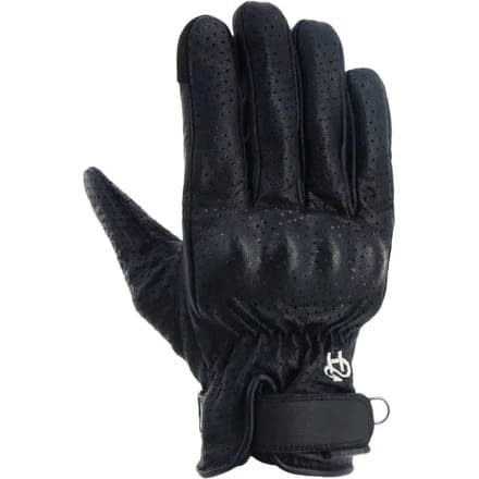 Helstons Wave Air Leren Handschoenen Zwart XL Man