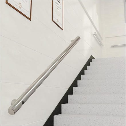 Trapleuning RVS - Steunbeugel - Veilig Traplopen - Duurzaam Metaal - 30cm