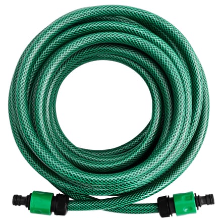 vidaXL Zwembadslang 100 m PVC groen