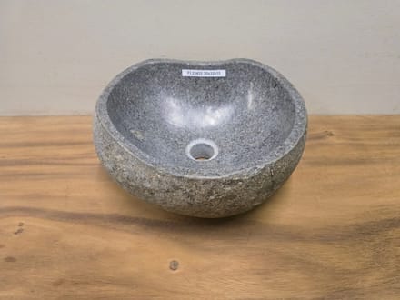 Waskom Natuursteen - 35x32x15cm - FL23432
