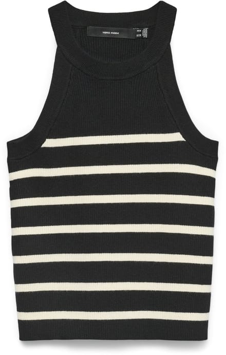 VERO MODA - VMSABA RIB SL O-NECK TOP GA NOOS - Dames - Gebreide truien