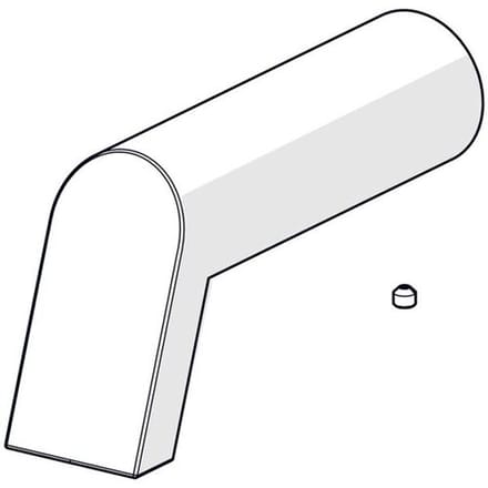 Hansa replacement spout, complete 16 cm 59913174