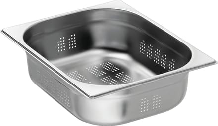 GN-bak | 1/2 GN | 10cm hoog | geperforeerd | Bartscher | A102100