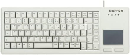 Compact Touchball Toetsenbord met Geïntegreerde Touchpad en Duitse QWERTZ-indeling
