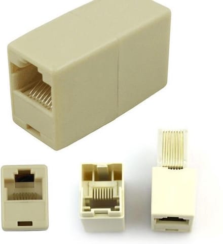 LOGILINK - NP0029 - RJ45 koppellaar om 2 UTP kabels met elkaar te verbinden