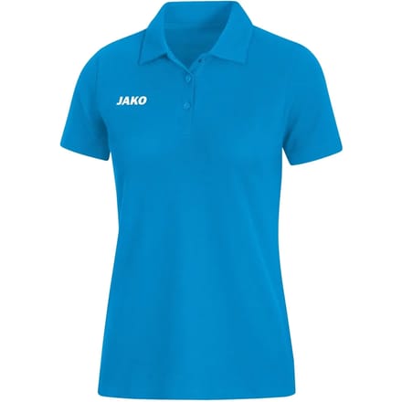 Jako Base Polo Dames - Jako Blauw | Maat: 34