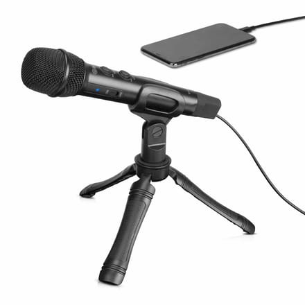 Boya Digitale Handheld Microfoon BY-HM2 voor iOS, Android, Windows en Mac