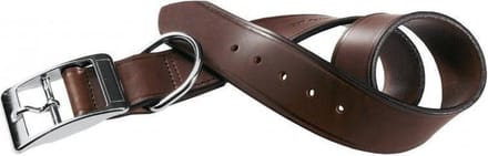 Ferplast Hondenhalsband Vip 61 Tot 69 Cm Leer Donkerbruin
