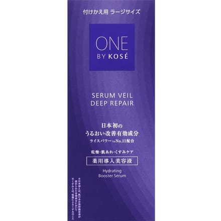 Kose - One By Kose Serum Veil Deep Repair Hydrating Booster Serum 120ml Refill