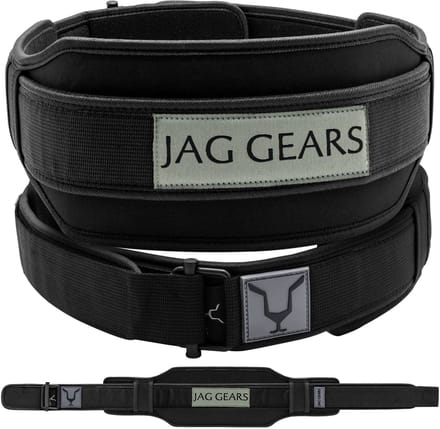 Jag Dubbele Gewichthefriem Powerlifting Gymriem Dubbele steunbeugel Terug, Size M