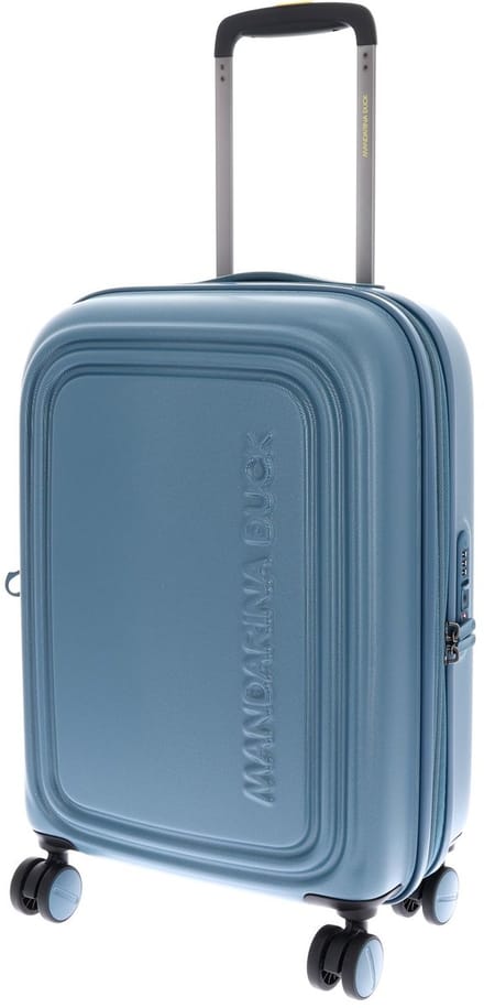 MANDARINA DUCK trolley Logoduck + Expandable Trolley Tailor Blue petrol 55cm