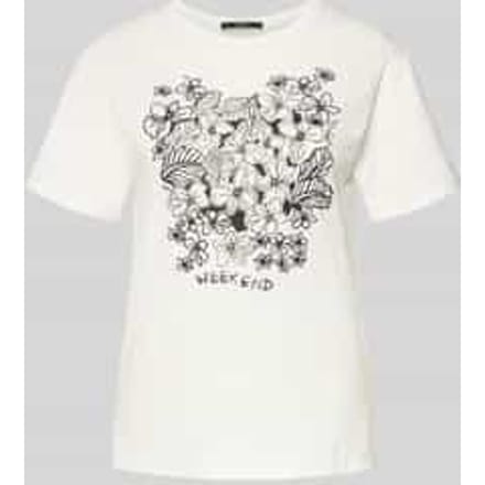 relaxed fit T-shirt van puur katoen model 'BORA'