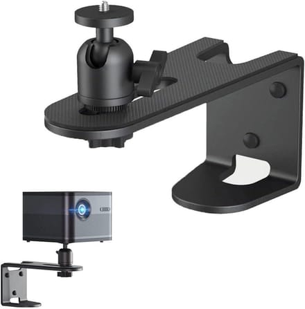 Projector Beugel - Projector Mount - Thuisbioscoop Inrichten - Verstelbare Dubbele As - Tot 80cm - Zwart