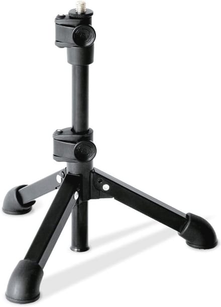 Tafelmicrofoonstatief 430 mm met 3/8 inch schroefdraad - Zwart