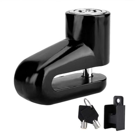 Allecto - Disc Brake Lock - Anti-Diefstal - Heavy Duty - Zwart