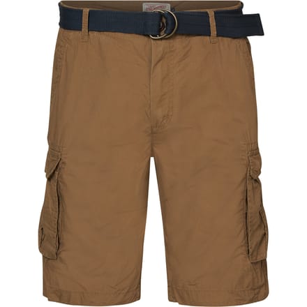 Petrol Industries - Heren Cargoshort met riem - Bruin - Maat M