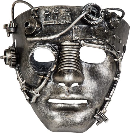 Boland - Masker Steamcontrol - Volwassenen - Robot - Steampunk- Sciencefiction