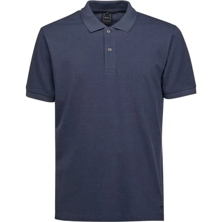 Geox Piquet Printe Korte Mouw Poloshirt Blauw L Man