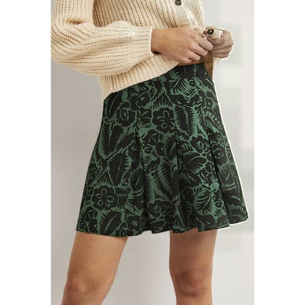 Boden Jersey Mini Skirt Dgr Maat: 20 | Mini Rokken Outlet | Dames | Groen