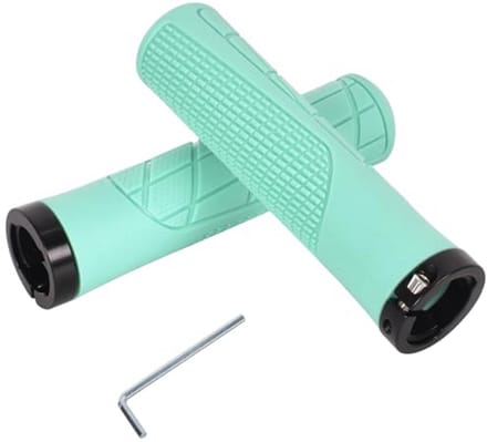 Fietshandvatten - Stuurgrepen - Comfortabel Fietsen - Dubbel Lock-On - 22mm - Blauw