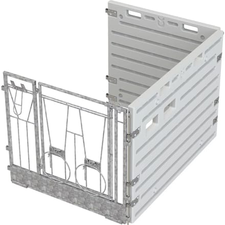 Modulaire Individuele Kalverboxuitbreiding Vrije Plaatsing Kerbl