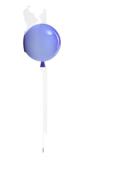Brokis Memory Wandlamp - blauw - glanzend - S