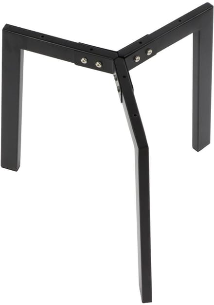 Stema NY-L02 - Stalen Tafelonderstel - Zwart - 42 cm - Poedercoating