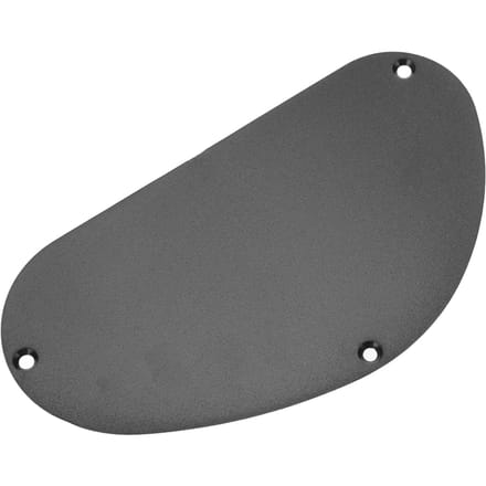 Cache arrière de guitare électrique Plaque de cavité en plastique Accessoire d'instrument Noir pour remplacement gray