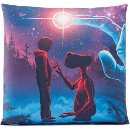 E.T. The Extra-Terrestrial X Ghoulish Square Cushion - 50x50cm - Soft Touch