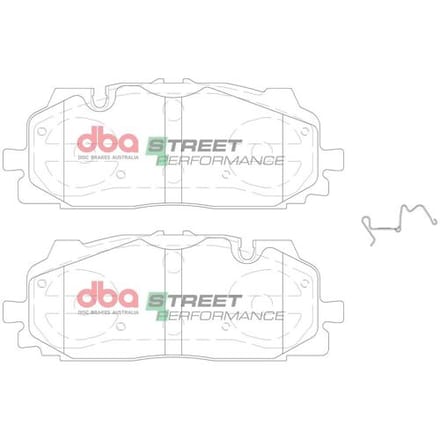 High performance remblokkenset DBA DB15030SP