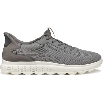 GEOX SPHERICA PLUS HEREN Sneakers - DONKERGRIJS - Maat 42