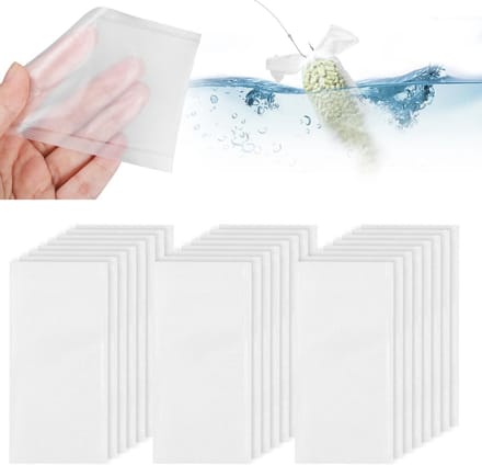 150 Stuks PVA Zakjes voor Vissen - 50x100mm Oplosbare Visköder, Pellet Voer en Karper Voer