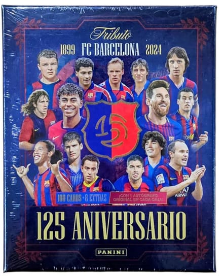 2024/25 Panini FC Barcelona Tribute 125th Anniversary Soccer Hobby