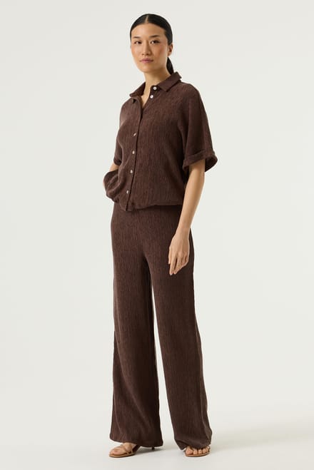 GARCIA P260315 Dames Wide Fit Broek Bruin