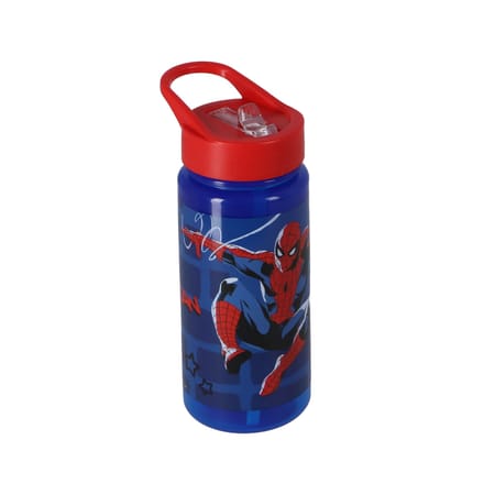 Scooli Drinkfles Spiderman 500 Ml Rood/Blauw