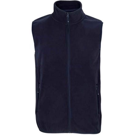 SOLS Uniseks Microfleece gerecyclede bodywarmer voor volwassenen (Marine)