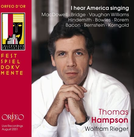 Wolfram Rieger & Malcolm Martineau - I Heard America Singing (2 CD)