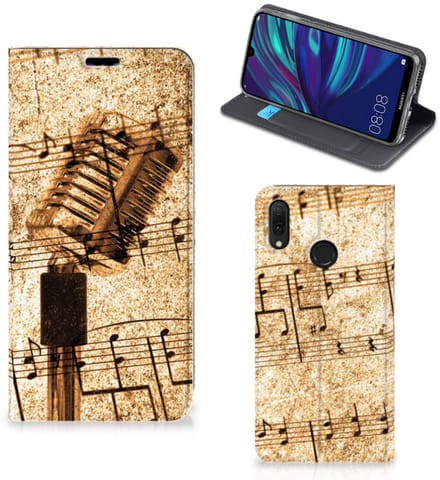 Huawei Y7 hoesje Y7 Pro (2019) Stand Case Bladmuziek
