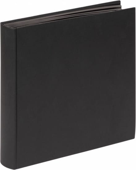 walther+ design FA-308-B Fotoalbum (b x h) 30 cm x 30 cm Zwart 100 bladzijden