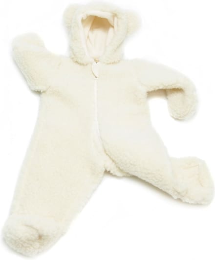 Alwero overall Babybears Huispak baby Naturel 0-3 mnd
