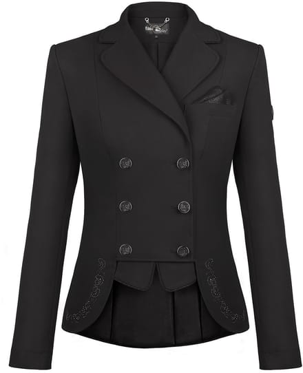Fair Play Lexim Chic Korte Slipjas - Zwart - Maat 152
