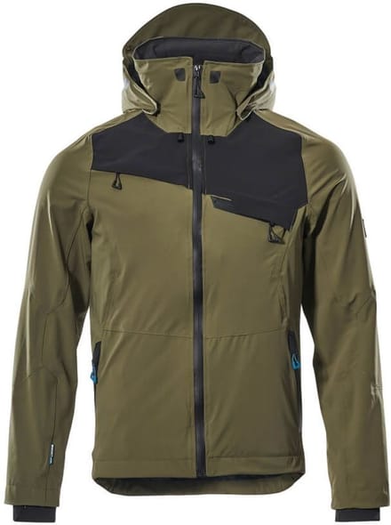 Mascot Advanced Shell jas 17001-411 - Mosgroen/Zwart - 2XL