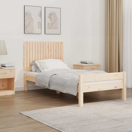 vidaXL - Wandhoofdbord - 95,5x3x60 - cm - massief - grenenhout