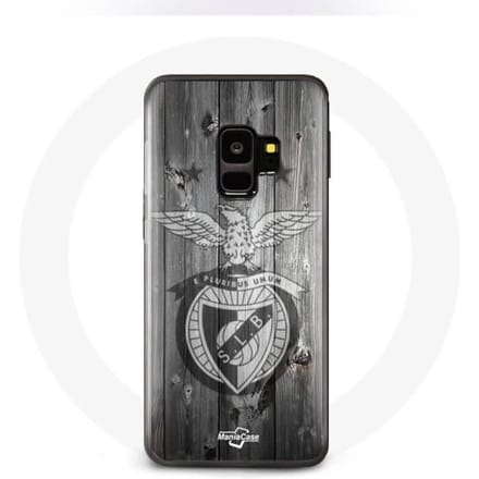 Samsung Galaxy S9 hoesje slb benfica grijze achtergrond